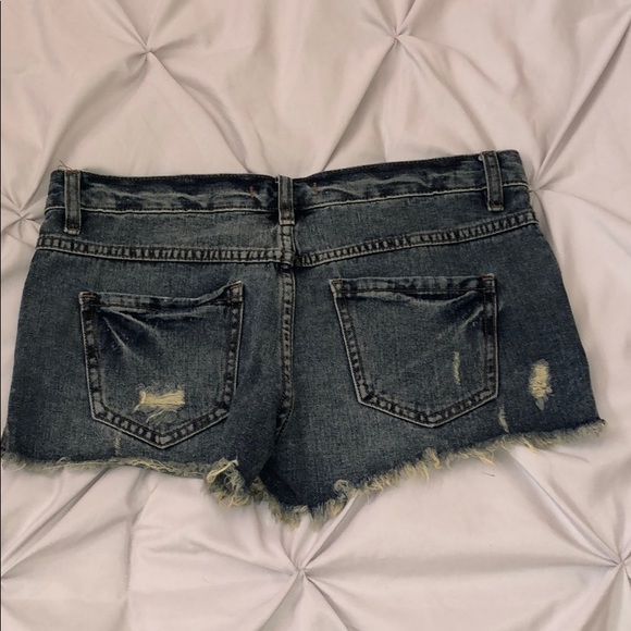 Free people Jean shorts 24 - Picture 5 of 6